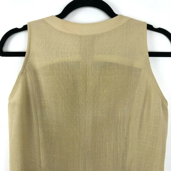 Vtg 90s Button Front Short Vest - Picture 4 of 8